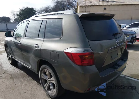 2008 Toyota Highlander Sport z USA, uszkodzony, nr VIN JTEDS43A282064057